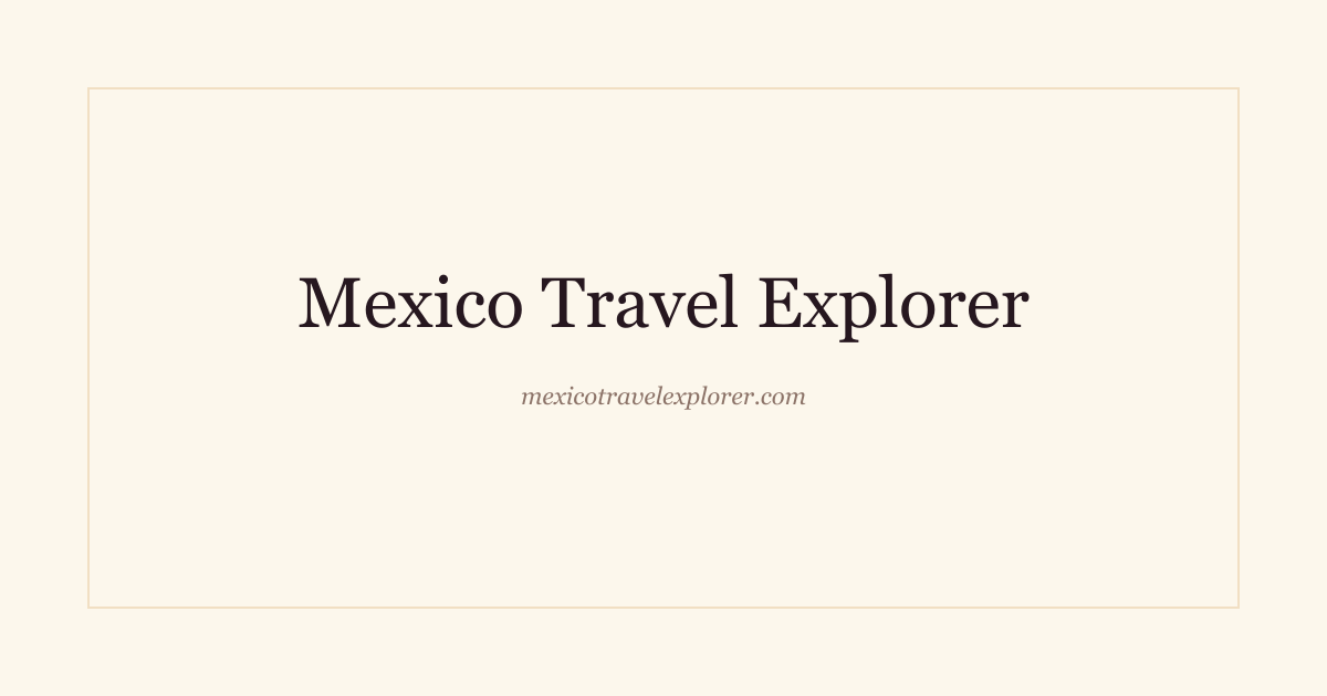 Xuna | Mexico Travel Explorer